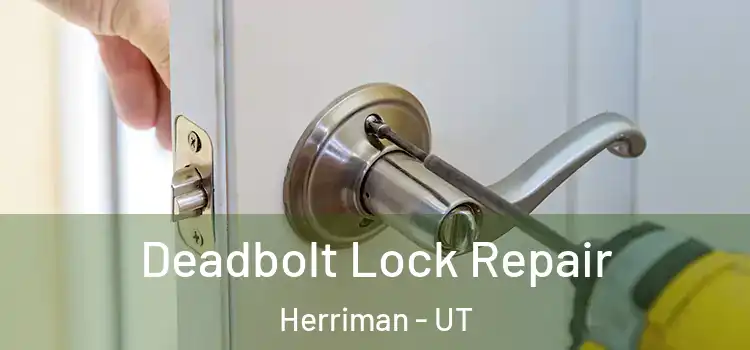  Deadbolt Lock Repair Herriman - UT